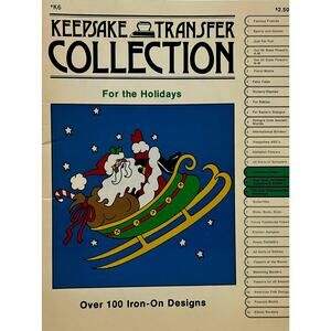VTG Keepsake Transfer Collection For The Holiday  Over 100 Designs